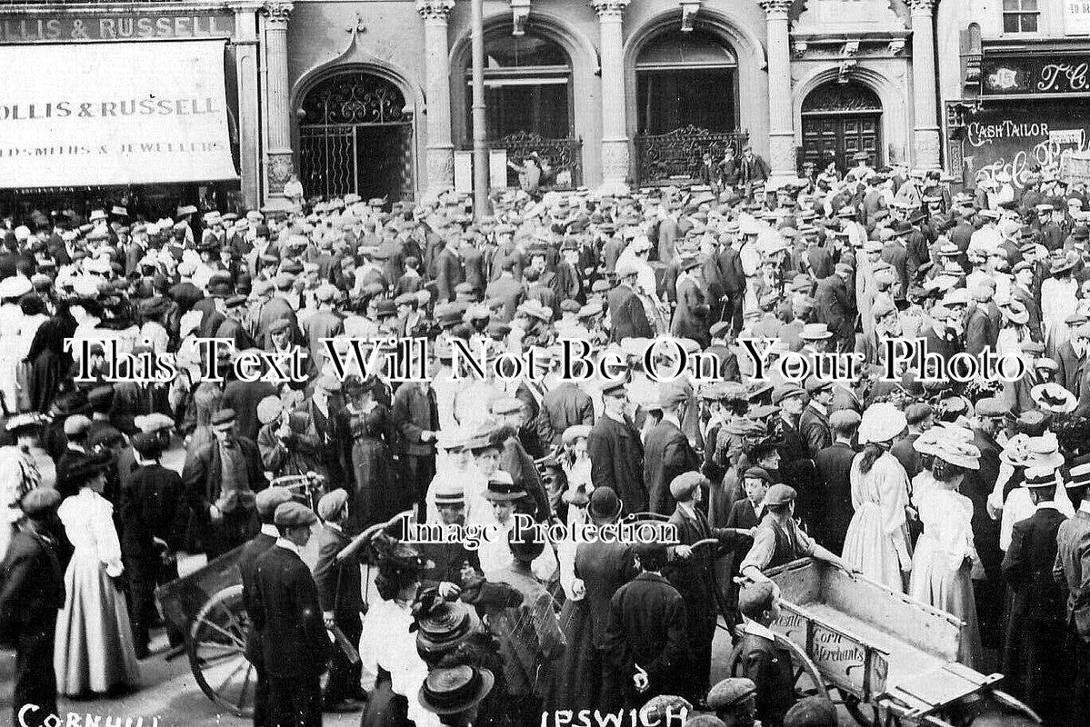 SF 2705 - Cornhill, Suffolk c1913