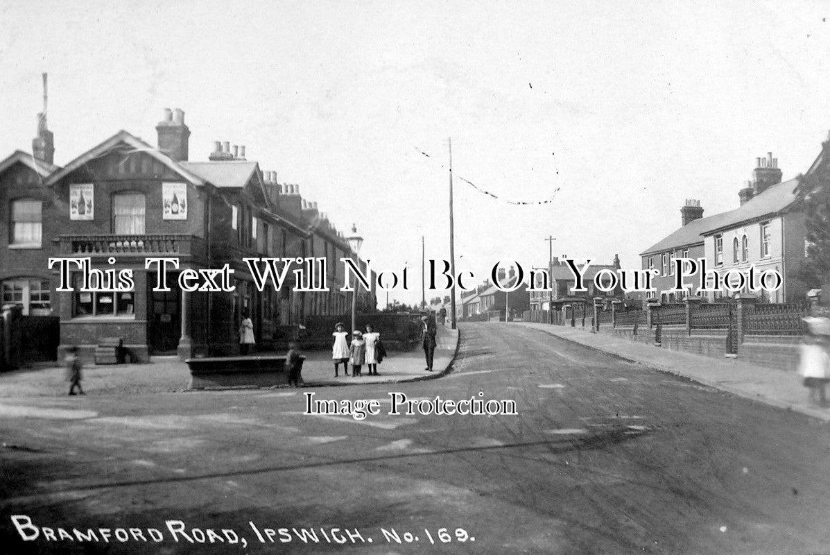 SF 271 - Corner Of Bramford & Sproughton Road, Ipswich, Suffolk c1910