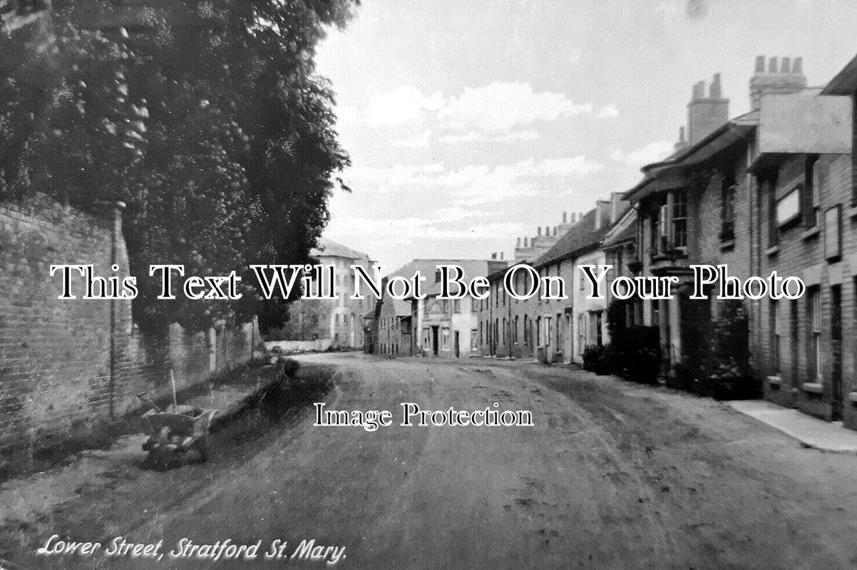 SF 2790 - Lower Street, Stratford St Mary, Suffolk c1920