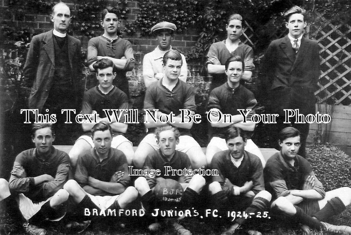 SF 2840 - Bramford Juniors Football Club, Suffolk 1924-25