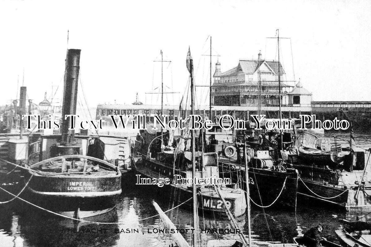 SF 2845 - Yacht Basin, Lowestoft Harbour, Suffolk