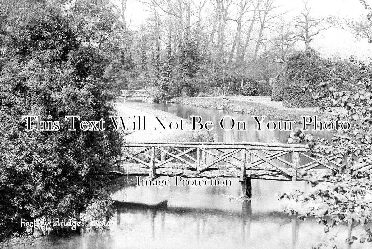 SF 2855 - Rectory Bridge, Euston, Suffolk c1907