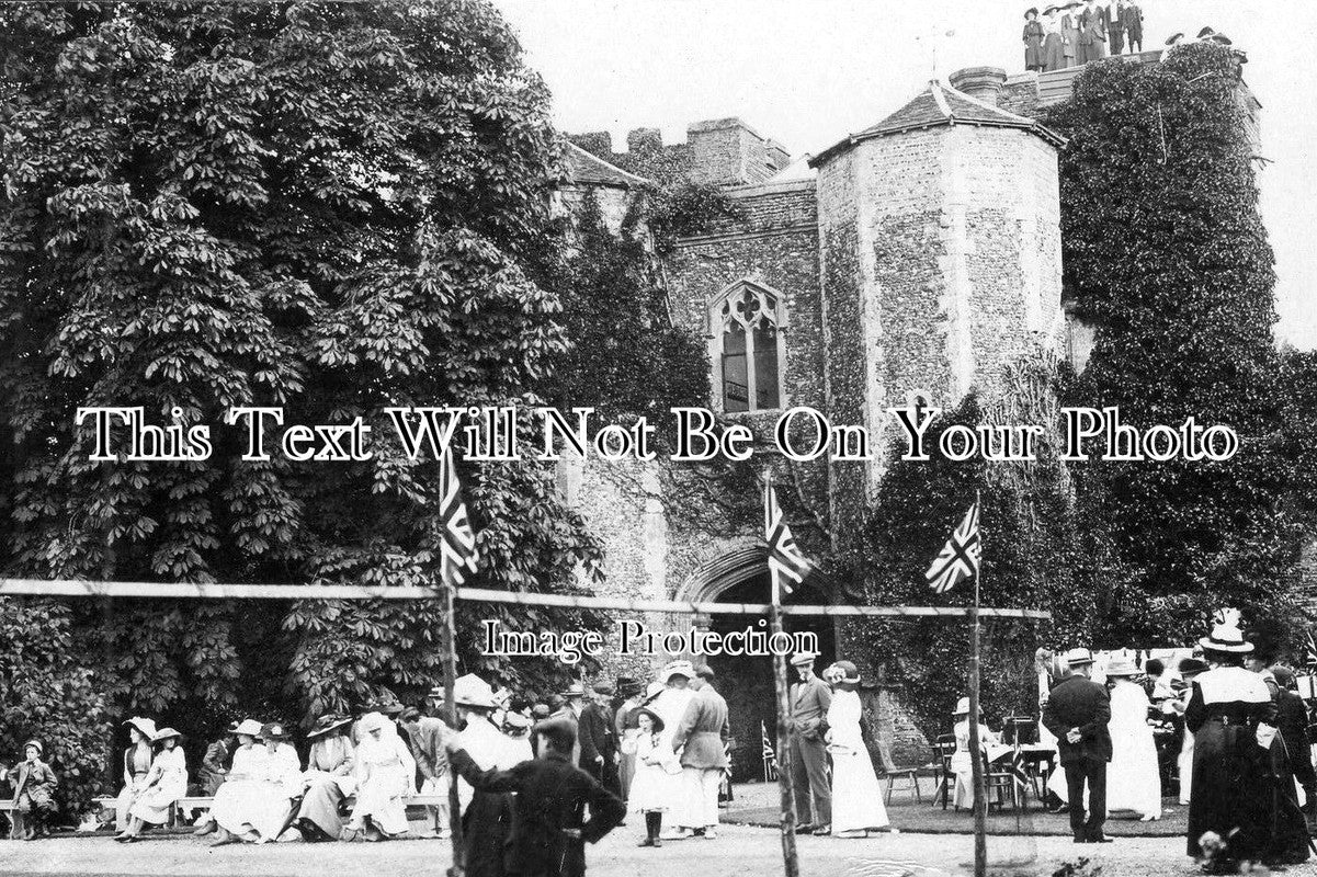 SF 307 - The Castle Fete, Wingfield, Suffolk c1912