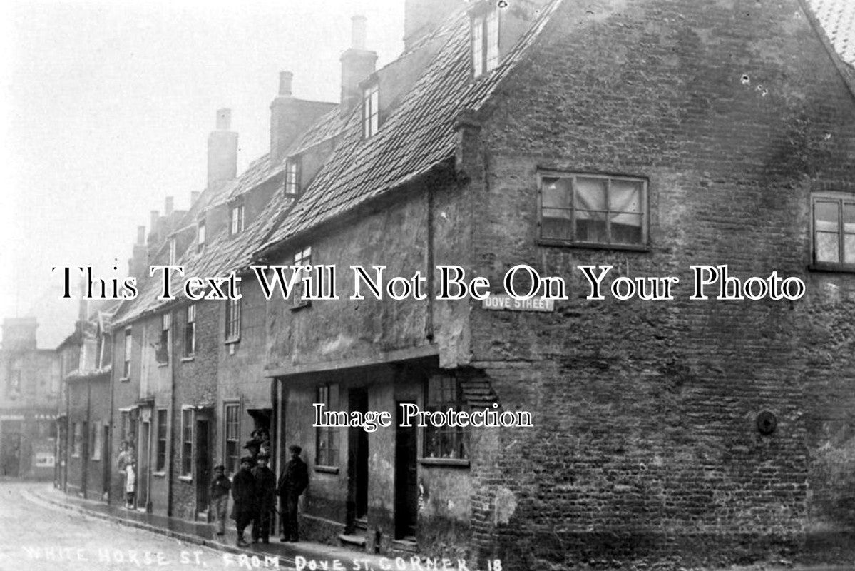 SF 317 - White Horse Street From Dove Street Corner, Lowestoft, Suffolk
