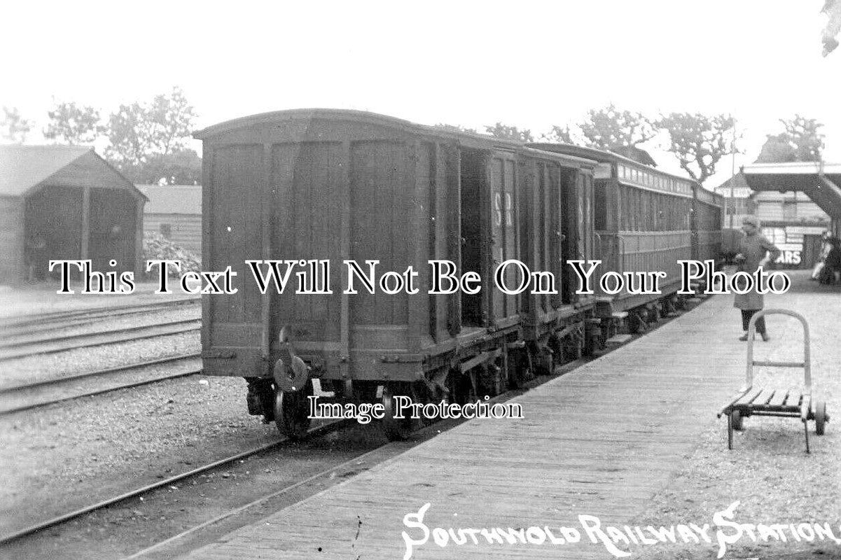 SF 3254 - Southwold Railway Station, Suffolk