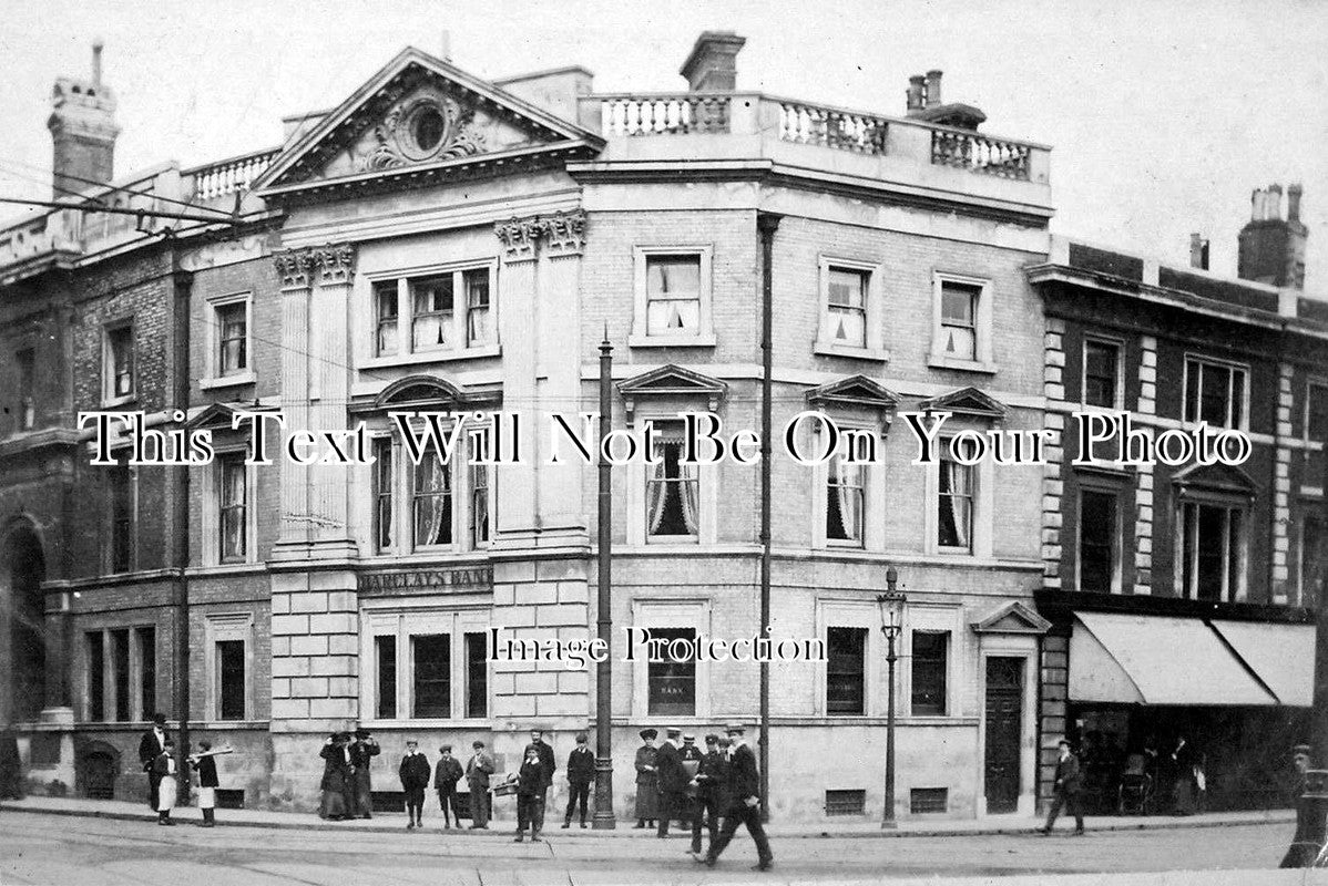 SF 338 - Barclays Bank, Princes Street, Ipswich, Suffolk c1910