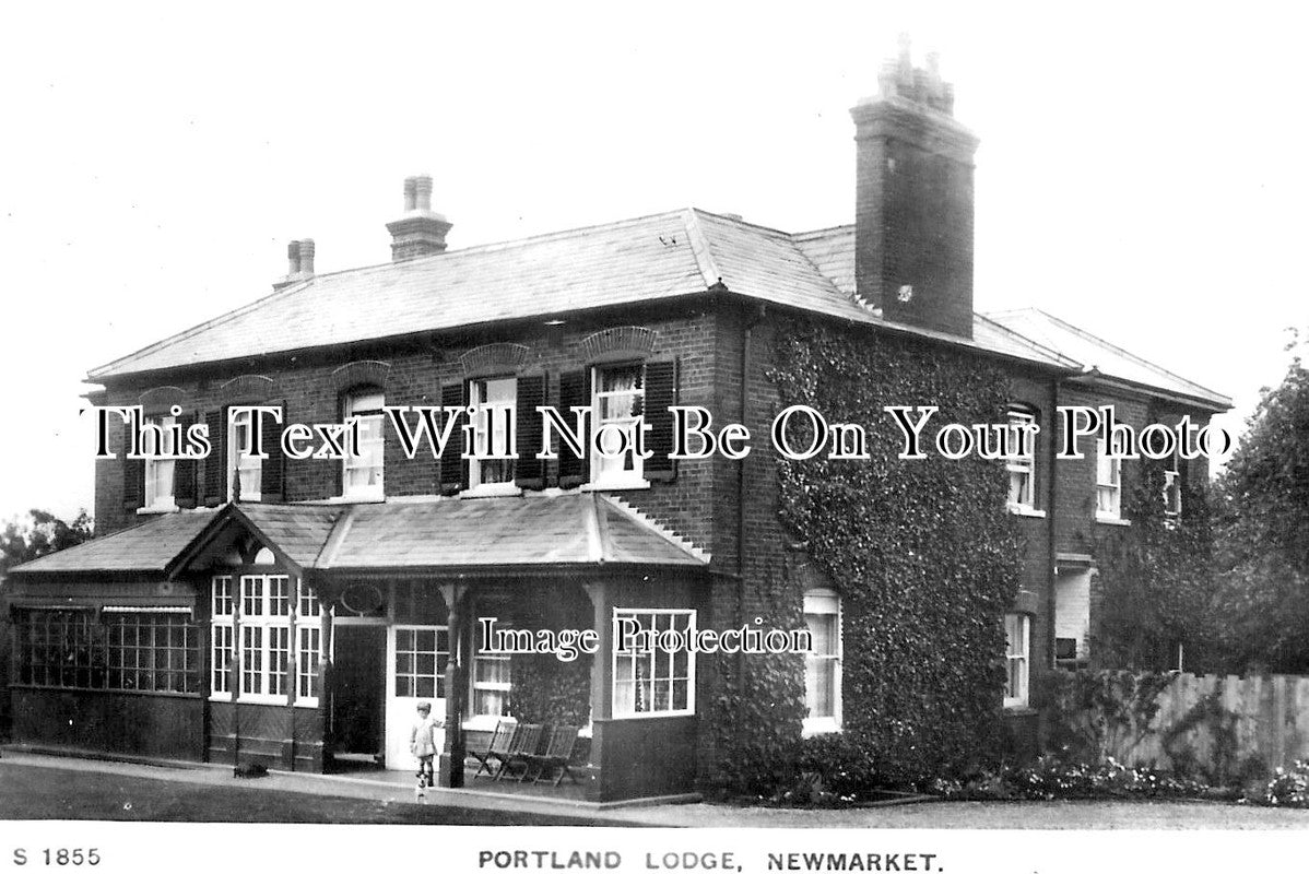 SF 3407 - Portland Lodge, Newmarket, Suffolk c1918