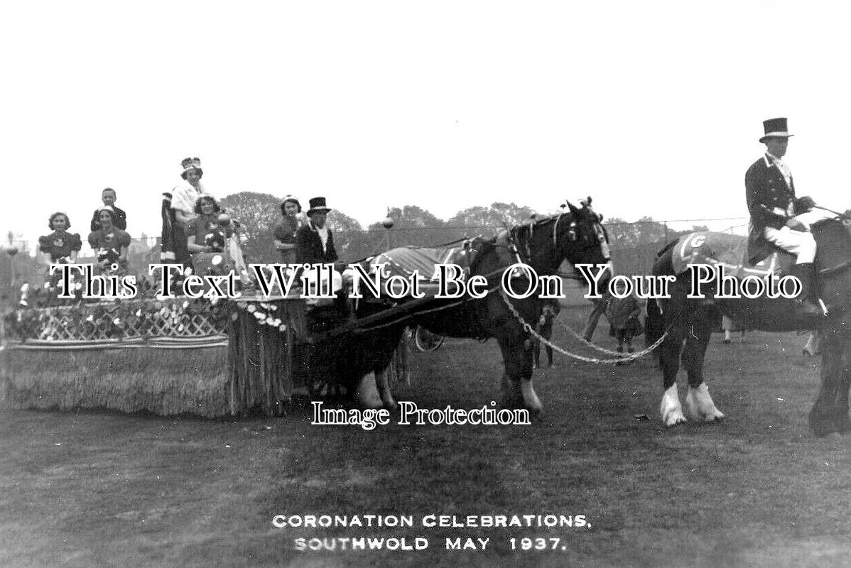 SF 3676 - Coronation Celebrations, Southwold, Suffolk 1937