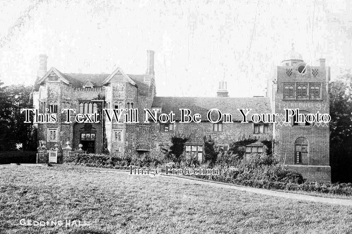 SF 371 - Gedding Hall, Gedding, Bury St Edmunds, Suffolk