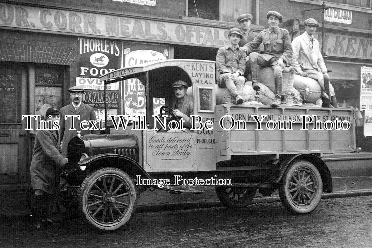 SF 3862 - RH Kent Corn Merchant Lorry, Dove Street, Ipswich, Suffolk