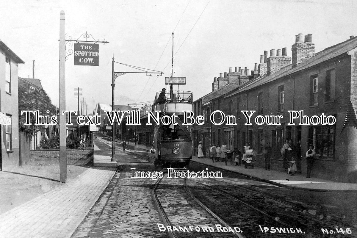 SF 392 - Bramford Road, Ipswich, Suffolk c1916