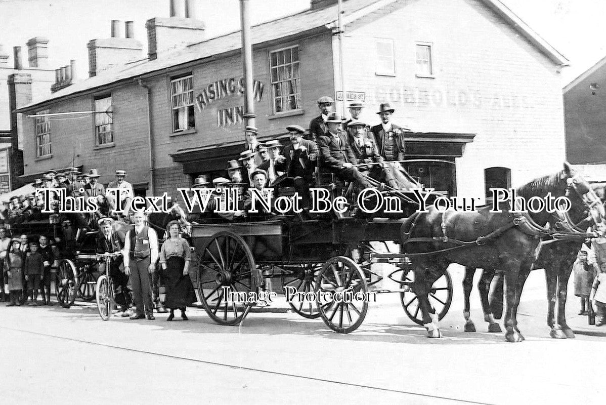 SF 399 - Outing From The Rising Sun Inn, Princes Street, Ipswich, Suffolk