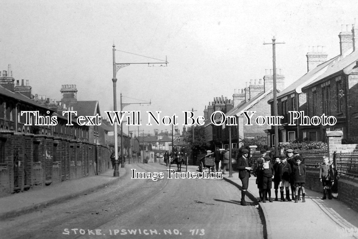 SF 406 - Wherstead Road, Ipswich, Suffolk c1910