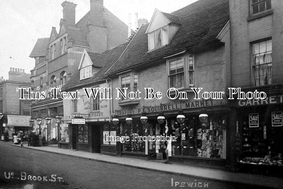 SF 412 - Shop Fronts, Upper Brook Street, Ipswich, Suffolk