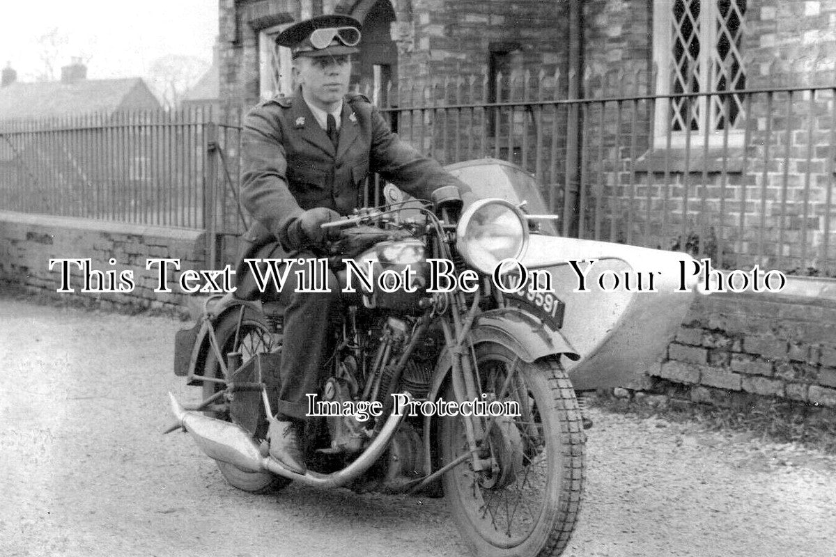 SF 4209 - Vintage BSA Motorcycle & Sidecar, Suffolk