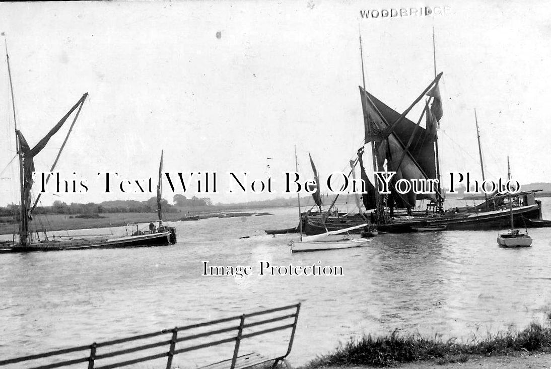 SF 421 - Sailing Barges, Woodbridge, Suffolk