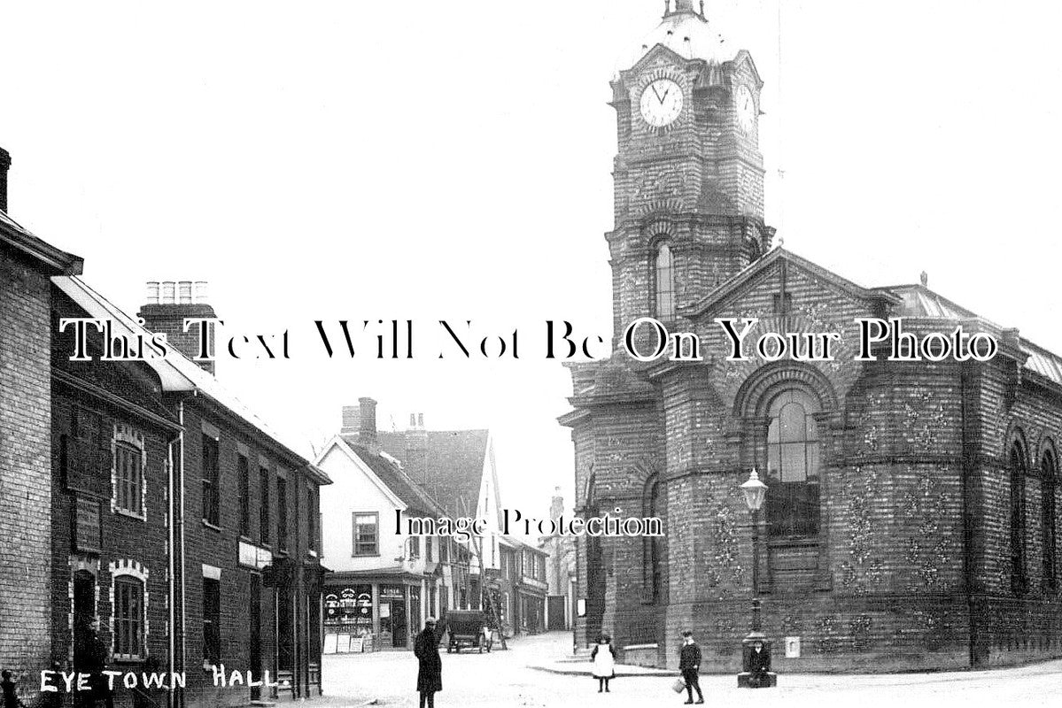 SF 4348 - Eye Town Hall, Suffolk c1908