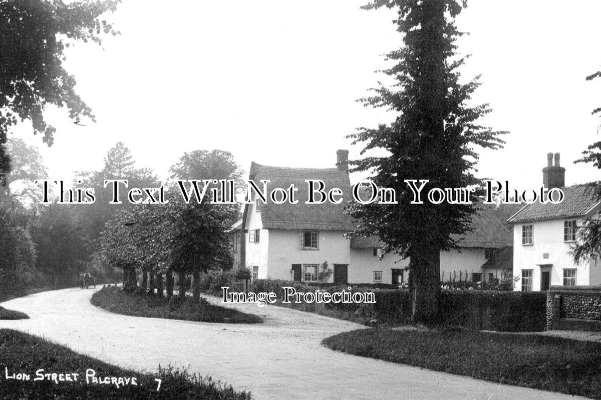 SF 4351 - Lion Street, Palgrave, Suffolk c1920