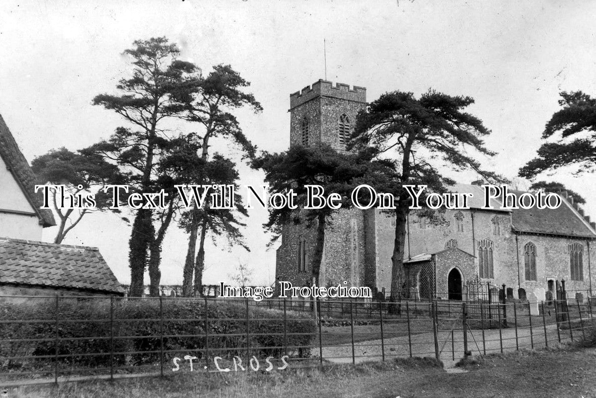 SF 444 - The Church, St Cross, Suffolk c1914