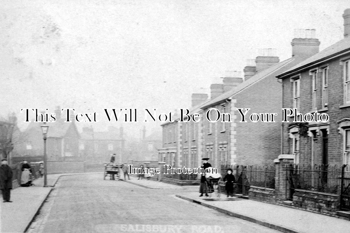 SF 447 - Salisbury Road, Ipswich, Suffolk c1907