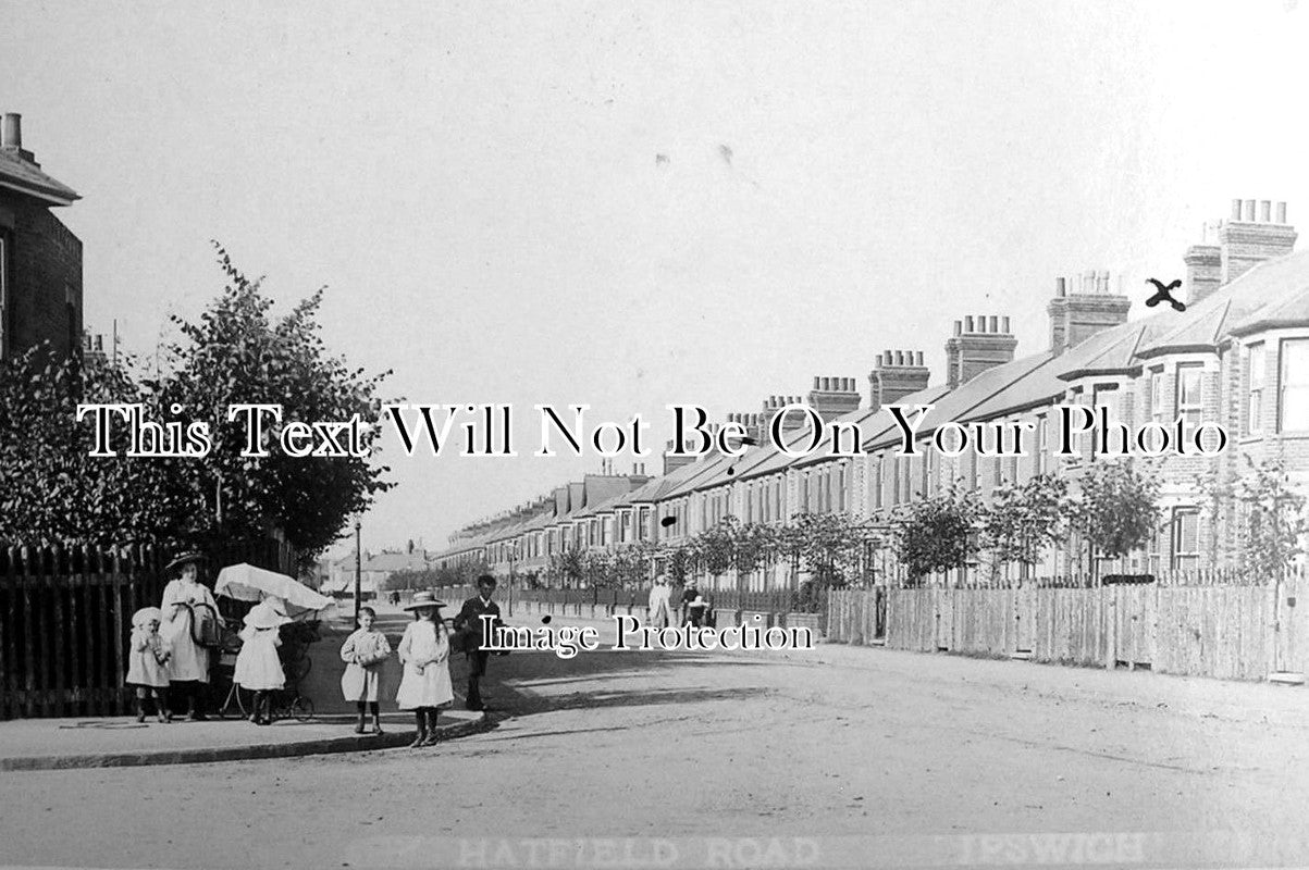 SF 450 - Hatfield Road, Ipswich, Suffolk c1910