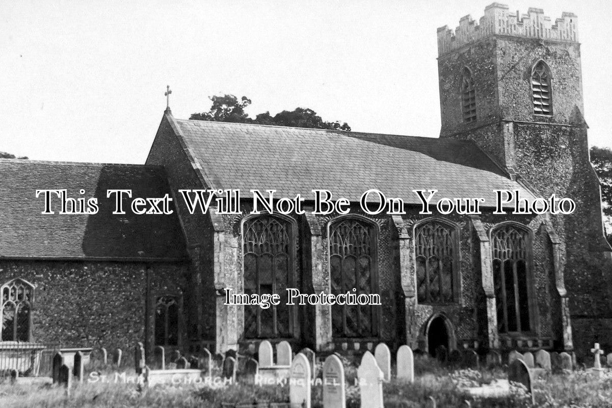 SF 466 - St Marys Church, Rickinghall, Suffolk