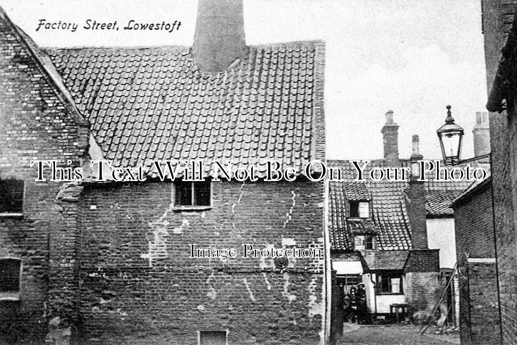 SF 471 - Factory Street, Lowestoft, Suffolk c1910