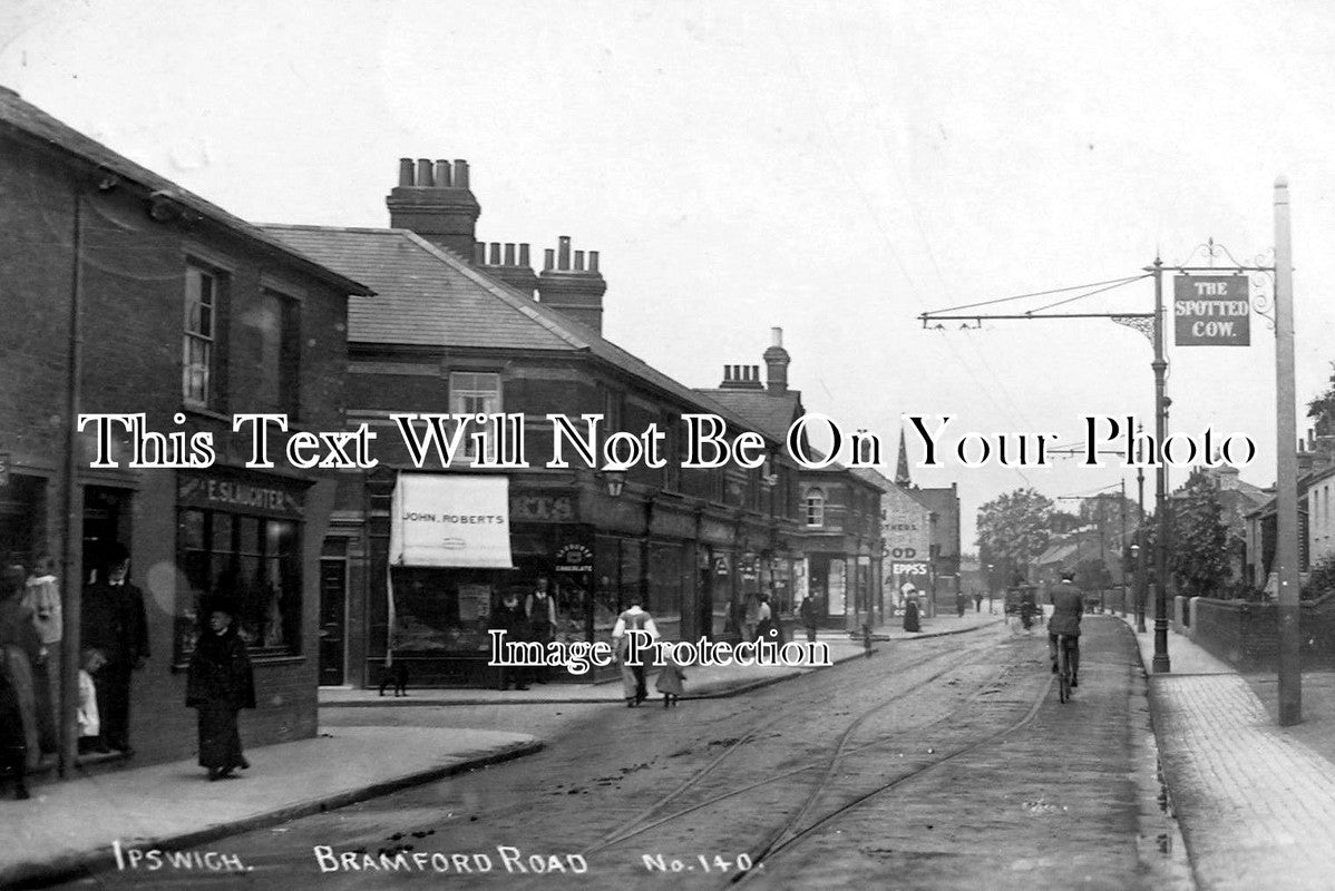 SF 525 - Bramford Road, Ipswich, Suffolk c1916