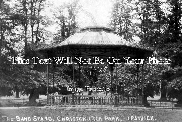SF 536 - The Bandstand, Christchurch Park, Ipswich, Suffolk