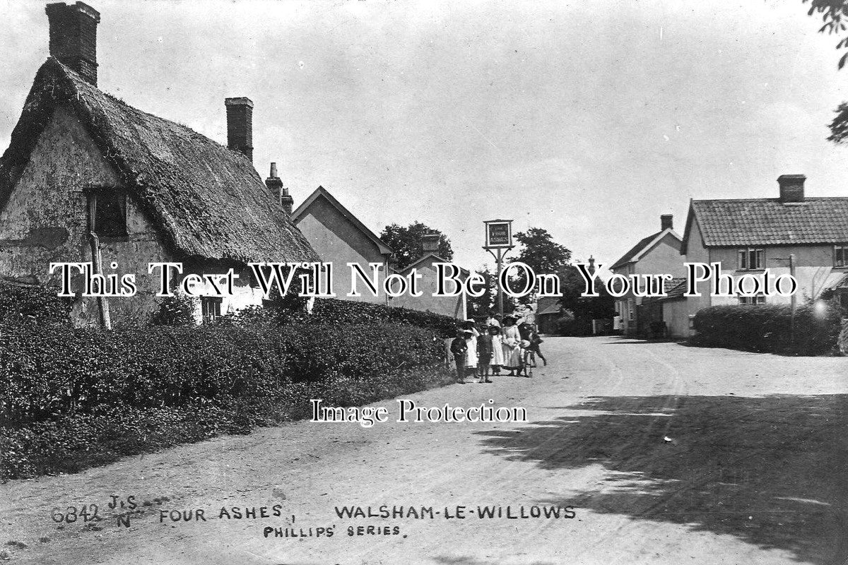 SF 539 - Four Ashes Pub, Walsham Le Willows, Suffolk c1919