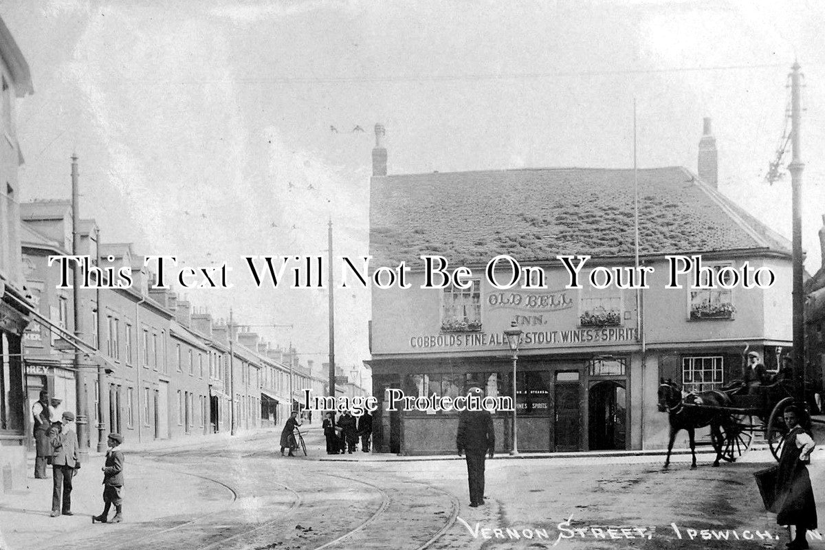 SF 611 - The Old Bell Inn, Vernon Street, Ipswich, Suffolk c1905