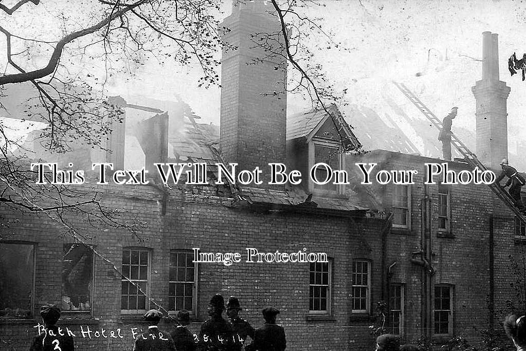 SF 624 - Bath Hotel Fire, Suffragettes, Felixstowe, Suffolk 1914