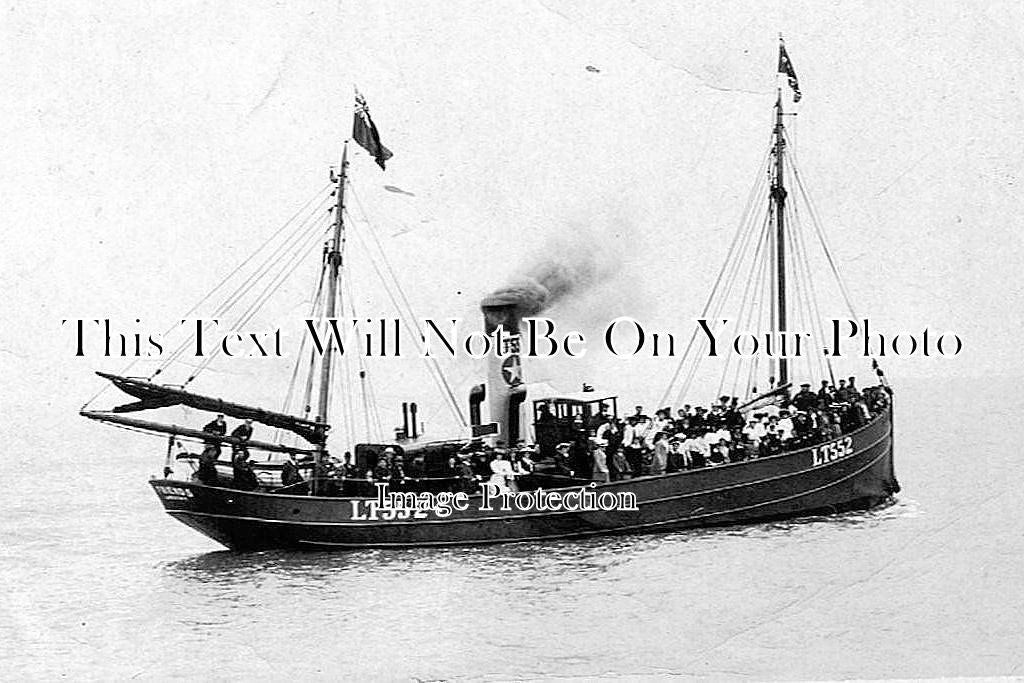 SF 640 - LT 552 Drifter On Sea Trials, Lowestoft, Suffolk c1907