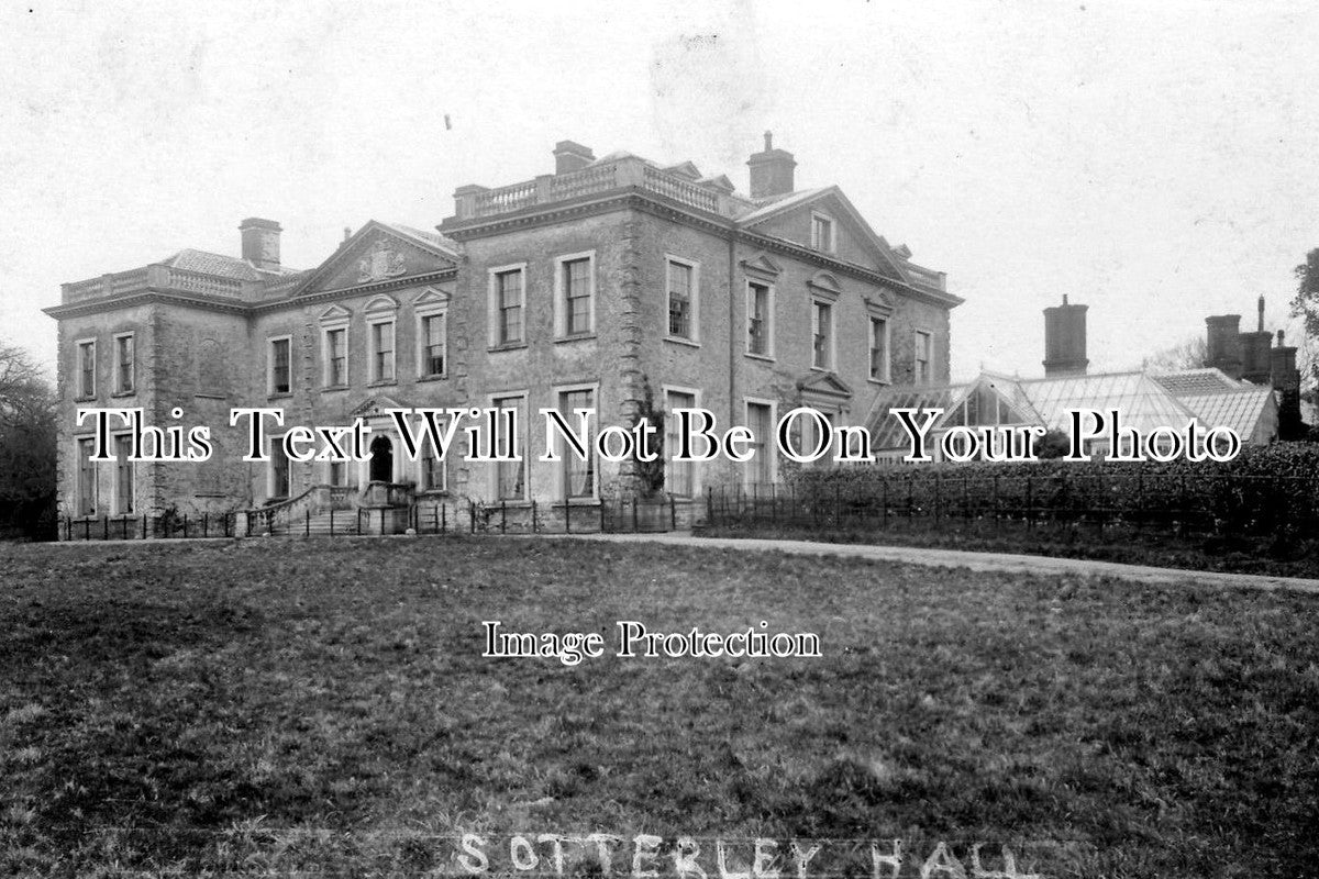 SF 668 - Sotterley Hall, Suffolk c1920