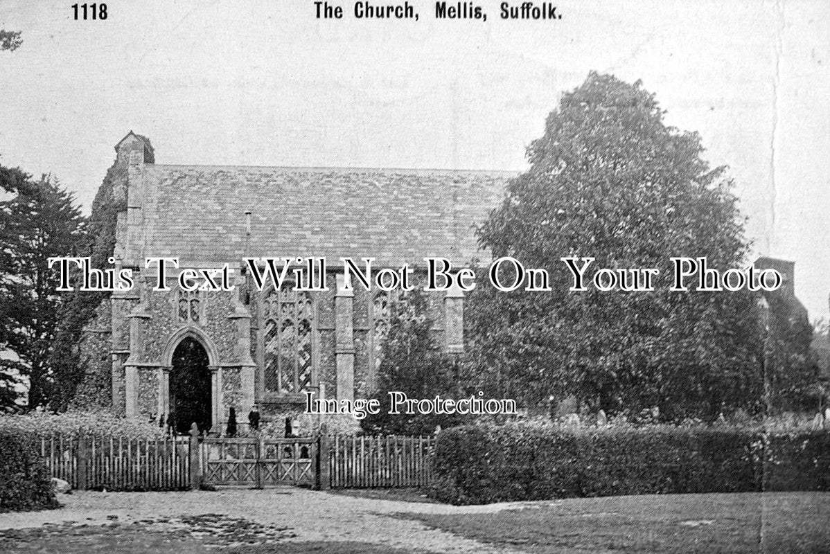 SF 697 - The Church At Mellis, Suffolk