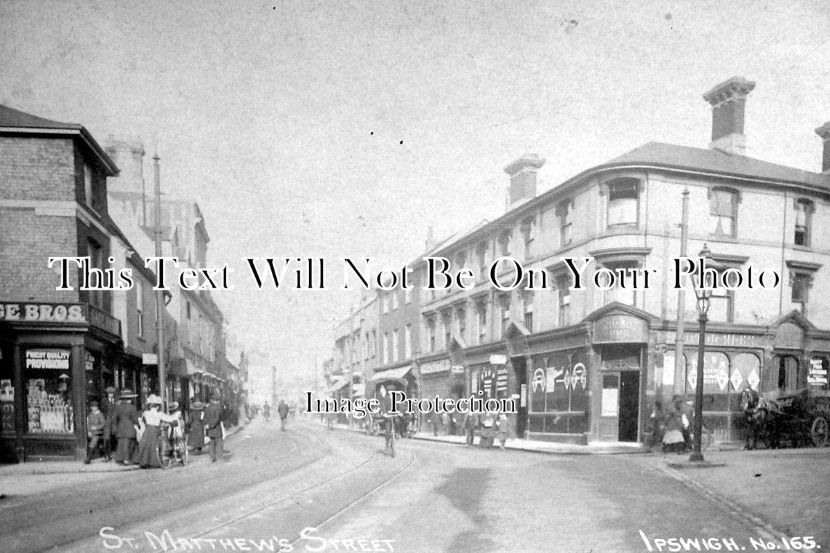 SF 698 - St Matthews Street, Ipswich, Suffolk c1911
