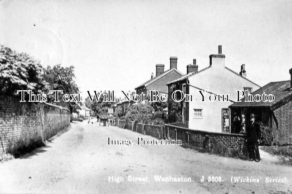 SF 710 - High Street, Wenhaston, Suffolk c1923