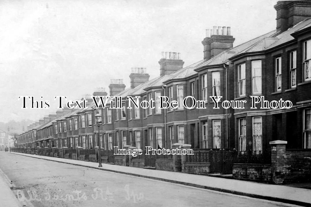 SF 728 - All Saints Road, Ipswich, Suffolk c1911