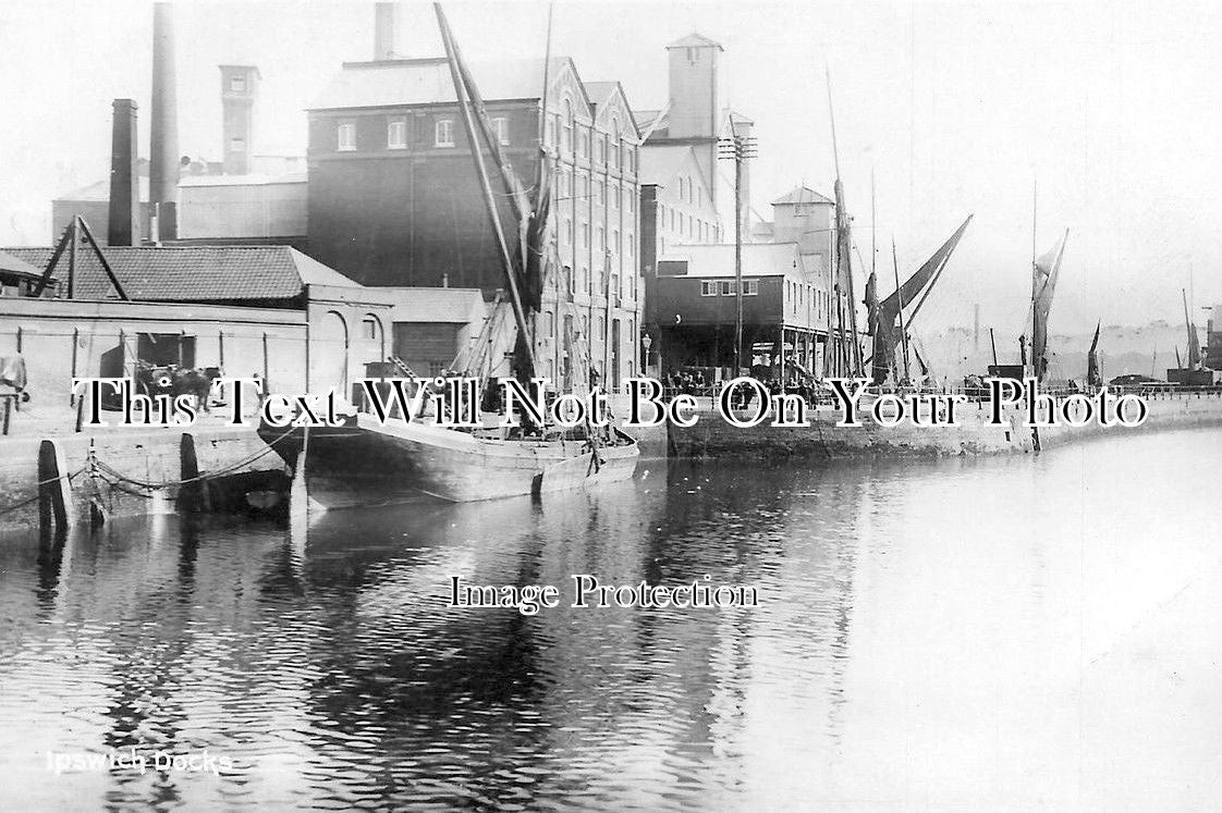 SF 729 - Ipswich Docks, Suffolk c1909