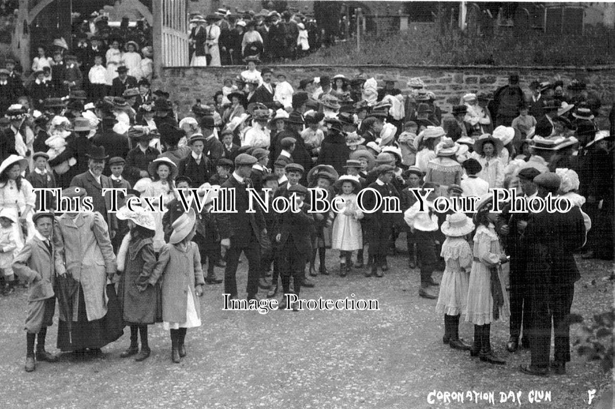 SH 192 - Coronation Day, Clun, Shropshire