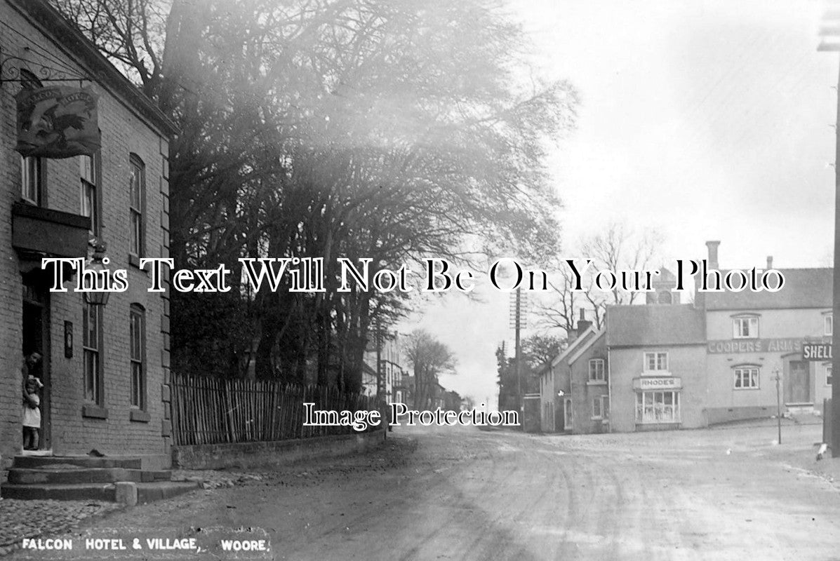 SH 342 - The Falcon Hotel & Rhodes Shop, Woore, Shropshire – JB Archive