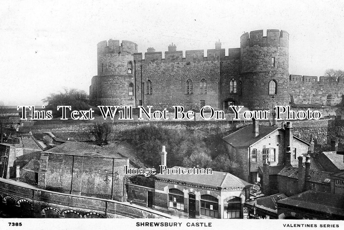 SH 375 - Shrewsbury Castle, Shropshire c1909