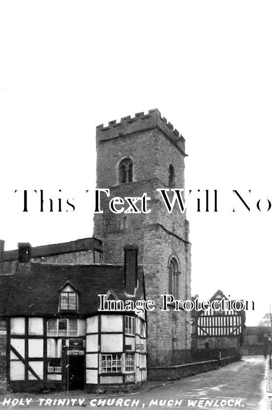 SH 887 Holy Trinity Church, Much Wenlock, Shropshire JB Archive