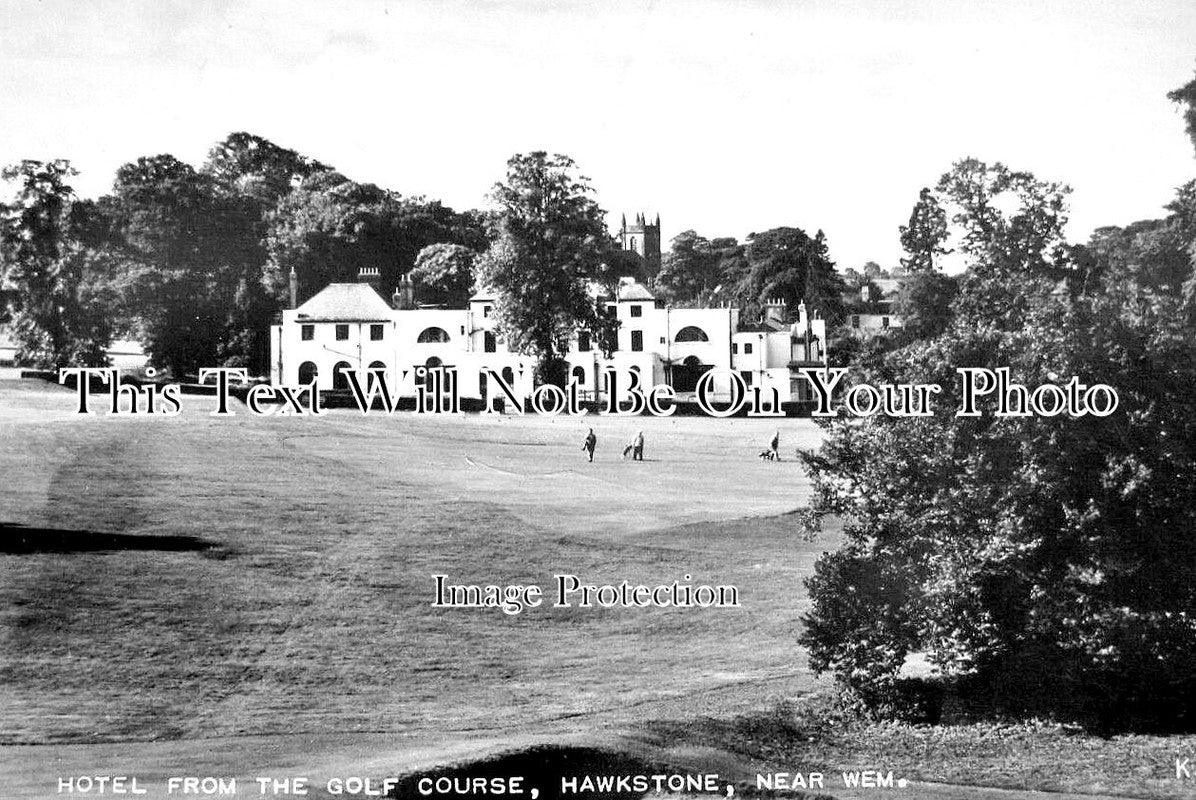 SH 909 Hawkstone Hotel Golf Course Shropshire JB Archive