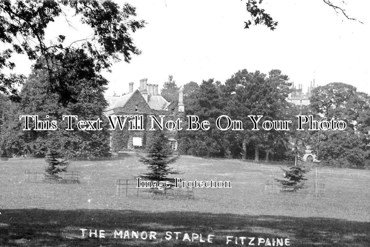 SO 1012 The Manor House, Staple Fitzpaine, Somerset c1907 JB Archive