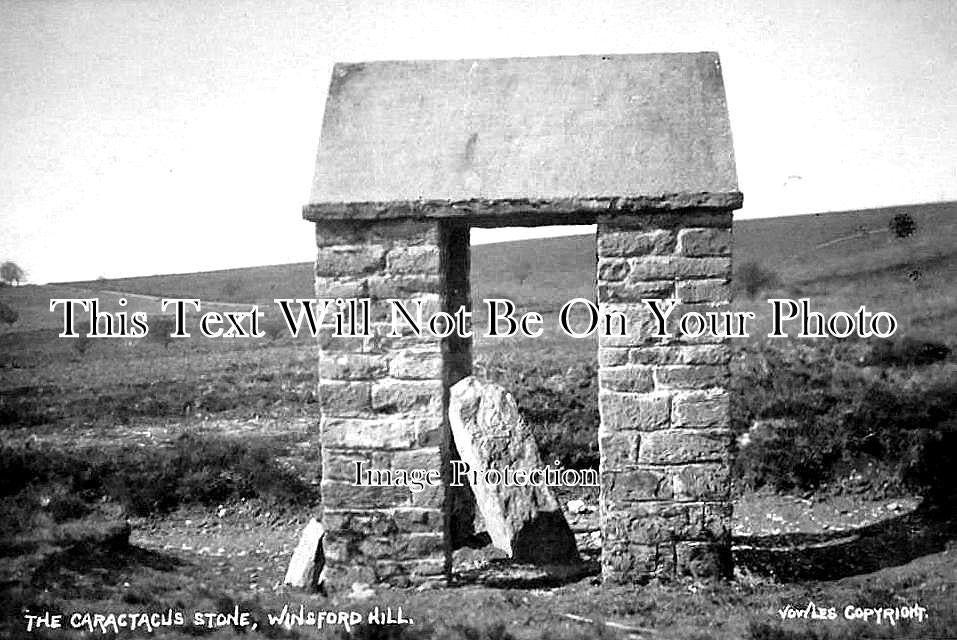 SO 1057 - Caractacus Stone, Winsford Hill, Exmoor, Somerset