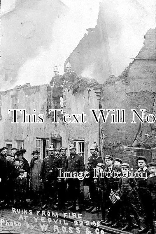 SO 109 - Yeovil Fire, Somerset c1906