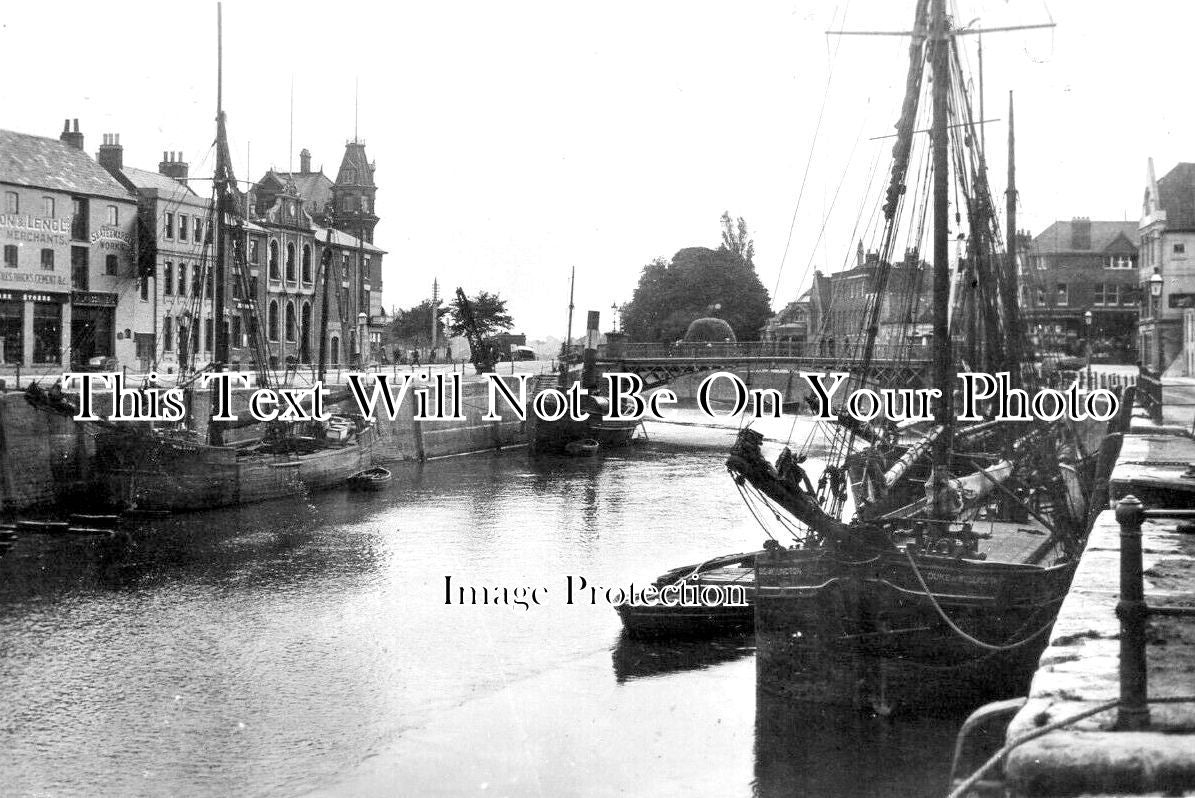 SO 1192 - The Quay, Bridgwater, Somerset c1915