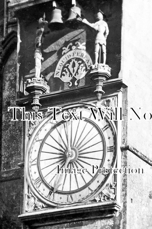 SO 1255 - Wells Cathedral Great Clock, Somerset