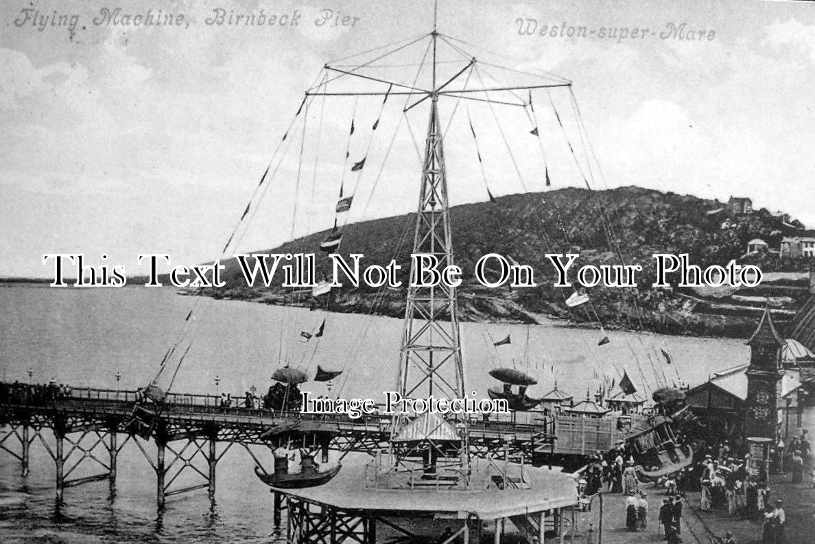 SO 138 - Flying Machine, Birnbeck Pier, Weston Super Mare, Somerset